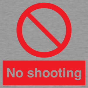 No shooting
